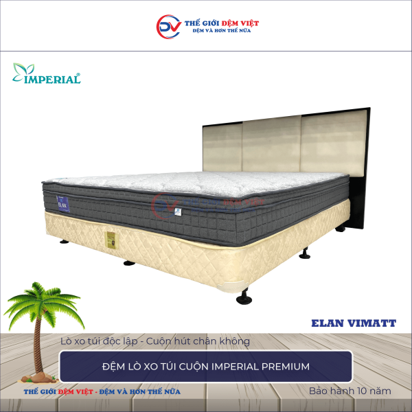 Đệm lò xo túi cuộn Elan IMPERIAL PREMIUM 3